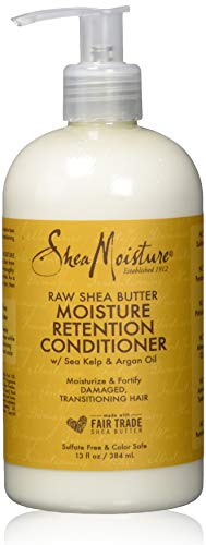 Shea Moisture Raw Shea Butter Restorative/Moisture Retention Conditioner, 13 Fl. Oz (Pack of 1) - Packaging May Vary - Beauty Fleet