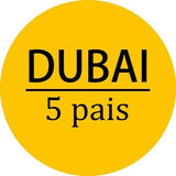 Veleasha 5D Faux Mink Lashes Handmade Luxurious Volume Fluffy Natural False Eyelashes 5 Pairs | Dubai - Beauty Fleet