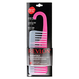 Revlon Essentials 2 Piece Tangle Free Comb Set - Beauty Fleet