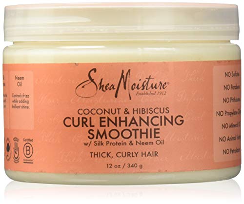 Shea Moisture Coconut Hibiscus Curl Enhancing Smoothie-12 oz - Beauty Fleet