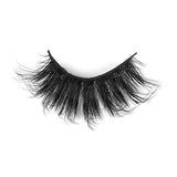 7 Pairs 25mm Lash 8D Mink Hair Cruelty-free Wispy Fluffy Hair Dramatic Handmade Long False Eyelashes - Beauty Fleet