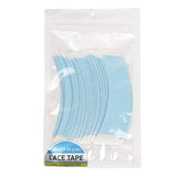 Lace Front Wig Tape - 36 Pieces, Water-Proof Strong Adhesive Double Sided Lace Wigs Tape (blue) - Beauty Fleet