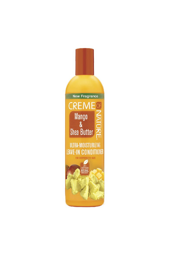 Creme of Nature Mango & Shea Butter Ultra Moisturizing Leave-in Conditioner, 8.45 Ounce - Beauty Fleet