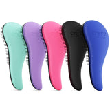 Crave Naturals Glide Comb & Hair Brush for Natural, Curly, Straight, Wet or Dry Hair (PINK) - Beauty Fleet