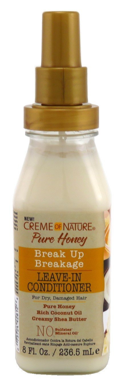 Creme Of Nature Pure Honey Leave-In Conditioner 8 Ounce Pump (236ml) - Beauty Fleet