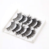 VGTE 3D Eyelashes Handmade False Eyelashes Set Professional Fake Eyelashes 5 Pairs Reusable Eyes Lashes (3D Mixed) - Beauty Fleet