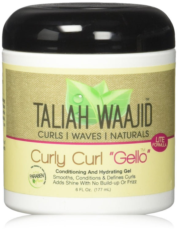 Taliah Waajid Curly Curl Gelo, 6 Ounce - Beauty Fleet