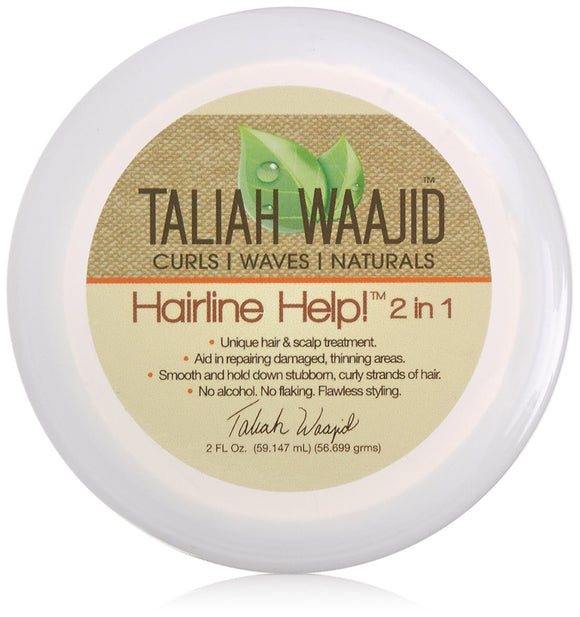 Taliah Waajid Curls, Waves and Naturals Hairline Help 2 in 1 Hair Care, 2 Ounce - Beauty Fleet