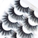 JIMIRE High Volume False Eyelashes Fluffy 3D Lashes Pack 5 Pairs - Beauty Fleet