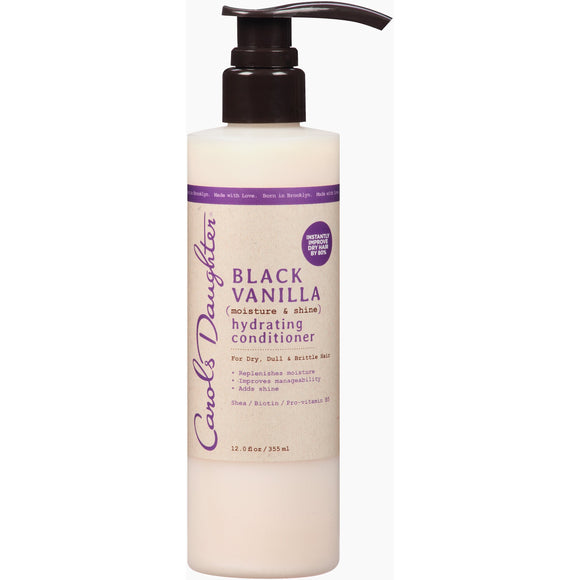 Carols Daughter Black Vanilla Moisture & Shine Hydrating Conditioner, 12 Fl Oz (Pack of 1) - Beauty Fleet