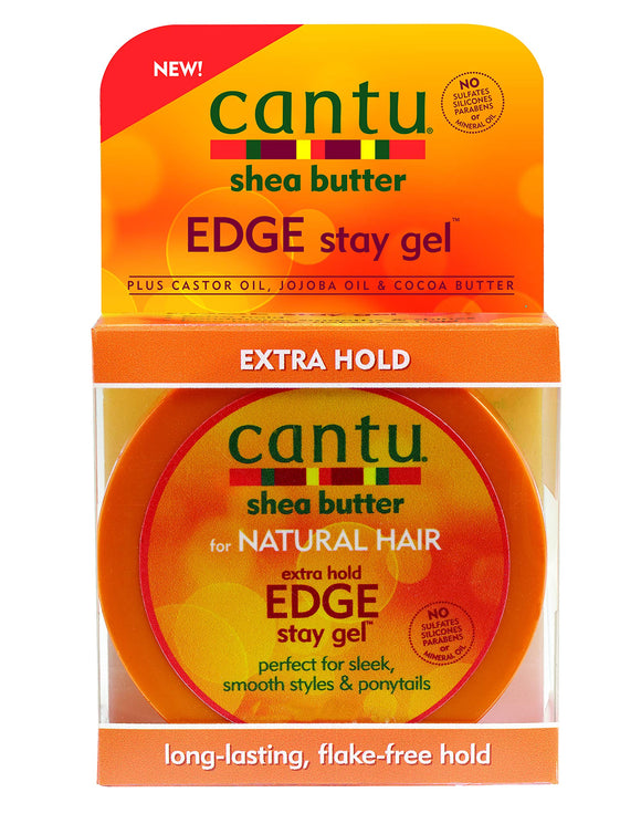 Cantu Extra Hold Edge Stay Gel, 2.25 oz. - Beauty Fleet
