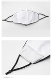 Fashion Sequin Crisscross Pattern Cotton Face Mask Accessories - Beauty Fleet