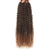 18-22inch Long Passion Twist Crochet Hair Extensions Synthetic Water Wave Braiding Hair - Beauty Fleet