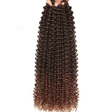 18-22inch Long Passion Twist Crochet Hair Extensions Synthetic Water Wave Braiding Hair - Beauty Fleet