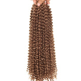 18-22inch Long Passion Twist Crochet Hair Extensions Synthetic Water Wave Braiding Hair - Beauty Fleet