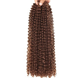 18-22inch Long Passion Twist Crochet Hair Extensions Synthetic Water Wave Braiding Hair - Beauty Fleet