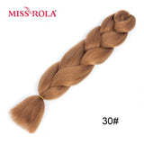 24 Inch Single Ombre Color Synthetic Hair Jumbo Braiding Kanekalon Hair - Beauty Fleet