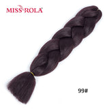 24 Inch Single Ombre Color Synthetic Hair Jumbo Braiding Kanekalon Hair - Beauty Fleet
