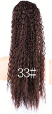 Synthetic Afro Kinky Curly Hair Ponytail 18" Drawstring Hairpiece - Beauty Fleet