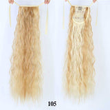 18" 22" Kinky Straight Synthetic Ponytail Hair Extensions Clip-in Heat Resistant - Beauty Fleet