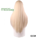 Synthetic Hair Long Straight Wigs For Women Hair Extensions High Temperature Fiber - Beauty Fleet