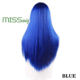 Synthetic Hair Long Straight Wigs For Women Hair Extensions High Temperature Fiber - Beauty Fleet