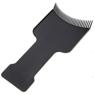 1PC Black Professional Plastic Salon Hair Coloring Board Plate For Barber Hairdresser Design Styling Tools - Beauty Fleet
