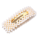 New Fashion Pearl Hair Clip for Women Elegant Snap Barrette Stick Hairpin Hair Styling Accessories Hair Pins - Beauty Fleet