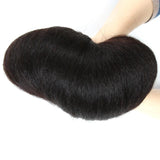 Brazilian Yaki Straight Hair 100% Remy Human Hair Extensions 1/3/4 Pcs Double Weft 10 to 30 Inch - Beauty Fleet