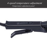 Hair Straightener Four-gear Temperature Adjustment Ceramic Tourmaline Flat Iron Widen Panel Hair Curler - Beauty Fleet