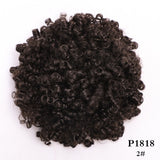 Synthetic Puff Short Kinky Curly Hair Bun Drawstring Ponytail - Beauty Fleet