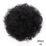 Synthetic Puff Short Kinky Curly Hair Bun Drawstring Ponytail - Beauty Fleet