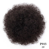 Synthetic Puff Short Kinky Curly Hair Bun Drawstring Ponytail - Beauty Fleet