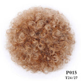 Synthetic Puff Short Kinky Curly Hair Bun Drawstring Ponytail - Beauty Fleet