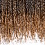 Crochet Braids Hair Box Braids Synthetic Hair Goddess locks Crochet Hair Extensions - Beauty Fleet