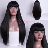 Synthetic Hair Long Straight Wigs For Women Hair Extensions High Temperature Fiber - Beauty Fleet