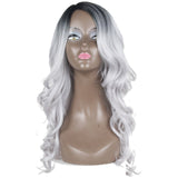 Side Part Synthetic Hair wigs Long Loose Wave Curly Heat Resistant - Beauty Fleet