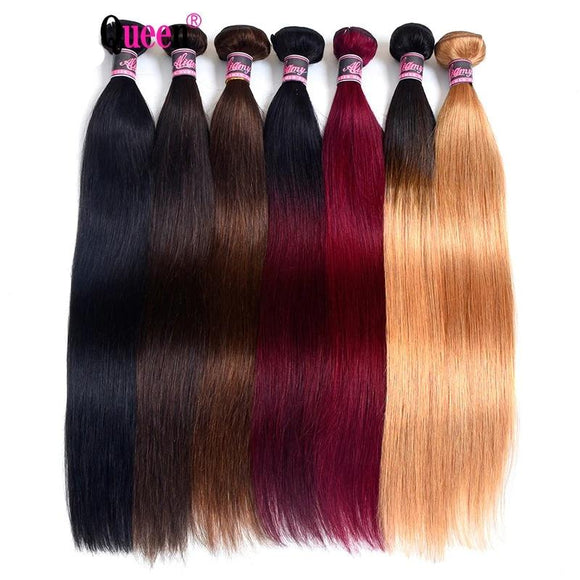 Brazilian Straight Hair Weave Bundles Non-Remy 30 Inch Human Hair Bundles - Beauty Fleet