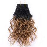 P4/30 color double Weft wavy Hair Bohemian hair bundles synthetic hair Extensions for women - Beauty Fleet