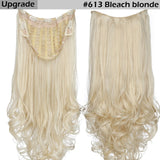 U Part Clip in One Piece Hair Extension Half Wig Synthetic Extension - Beauty Fleet