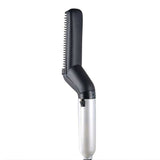 Multifunctional Hair Comb Brush Quick Beard Straightener Men's Hair Straightening Flat Iron Heated Hair Comb - Beauty Fleet