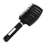 Hair Scalp Massage Comb Bristle & Nylon Hairbrush Wet Curly Detangle Hair Brush for Salon Hairdressing Styling Tools - Beauty Fleet