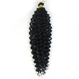 Synthetic Crochet Hair Braiding Hair Extensions Water Wave Braids Bundles Freetress Afro kinky Twist Bulk - Beauty Fleet