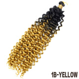 Synthetic Crochet Hair Braiding Hair Extensions Water Wave Braids Bundles Freetress Afro kinky Twist Bulk - Beauty Fleet