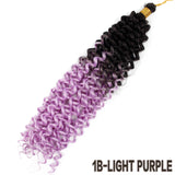 Synthetic Crochet Hair Braiding Hair Extensions Water Wave Braids Bundles Freetress Afro kinky Twist Bulk - Beauty Fleet