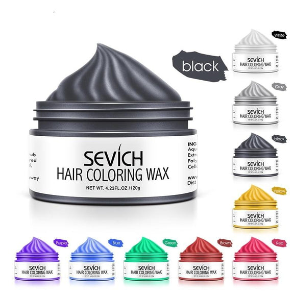 Hair Color Wax Hair Clay Temporary Hair Dye - Beauty Fleet