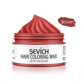 Hair Color Wax Hair Clay Temporary Hair Dye - Beauty Fleet