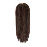 Havana Mambo Twist Hair Crochet Braids 22'' Color Ombre Synthetic Crochet Hair Braiding Hair - Beauty Fleet