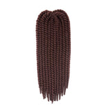 Havana Mambo Twist Hair Crochet Braids 22'' Color Ombre Synthetic Crochet Hair Braiding Hair - Beauty Fleet