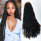 Synthetic Crochet Braids Hair For Passion Twist Pre-Twisted - Beauty Fleet